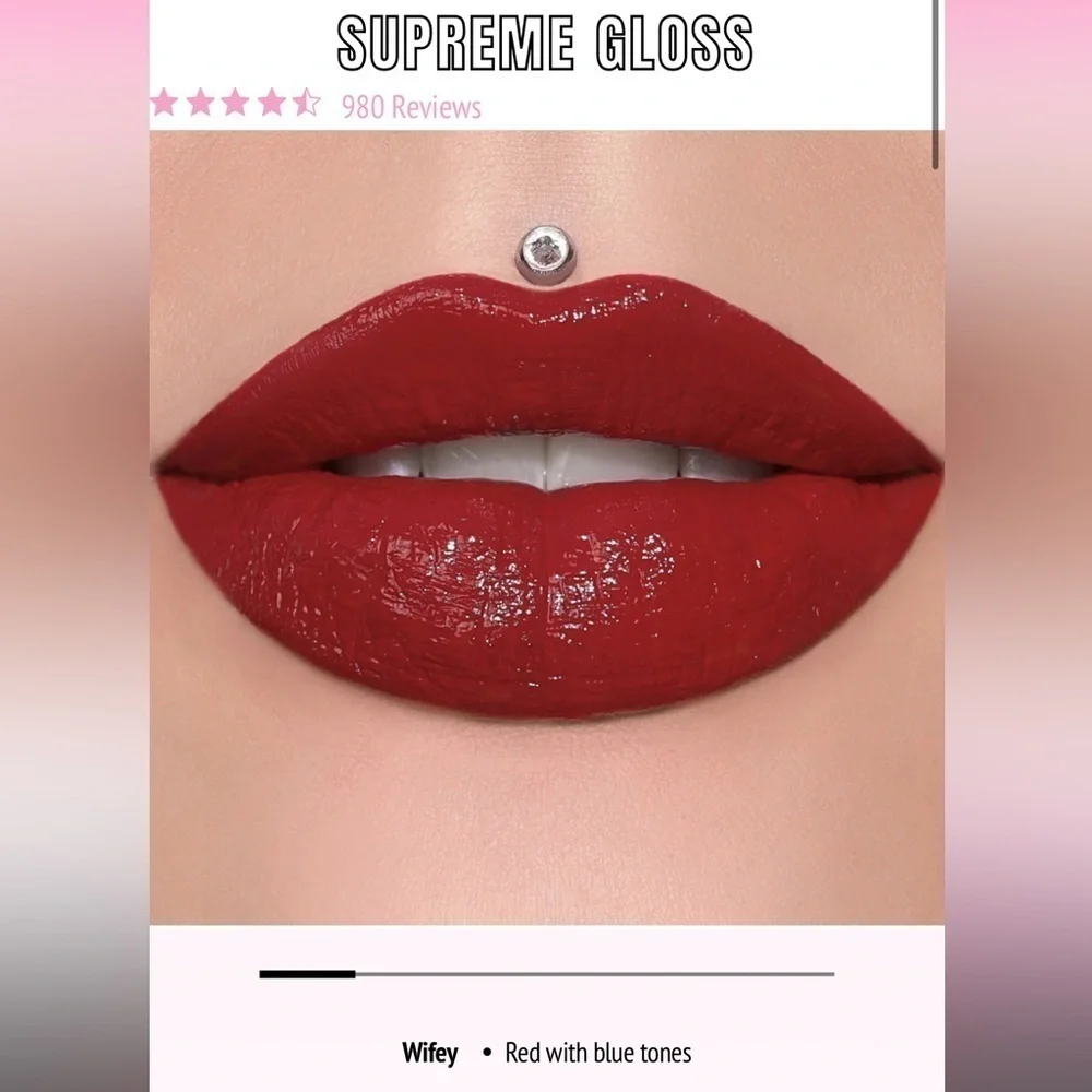 Jeffree Star Supreme Lip Gloss in Wifey, NEW!